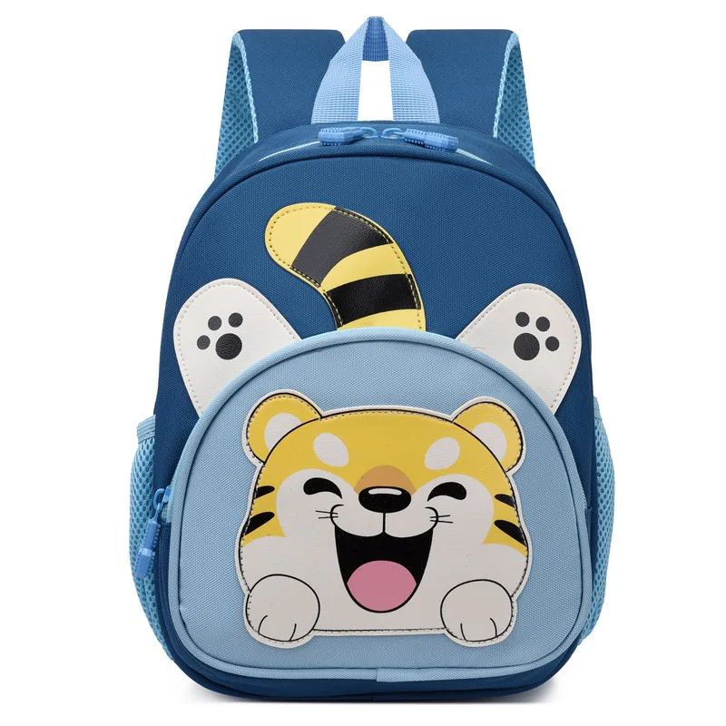 Cute Cartoon Fashion Kitten Children's Waterproof School Bag Kindergarten Backpack 2-5 Years Old Boys and Girls Backpacks