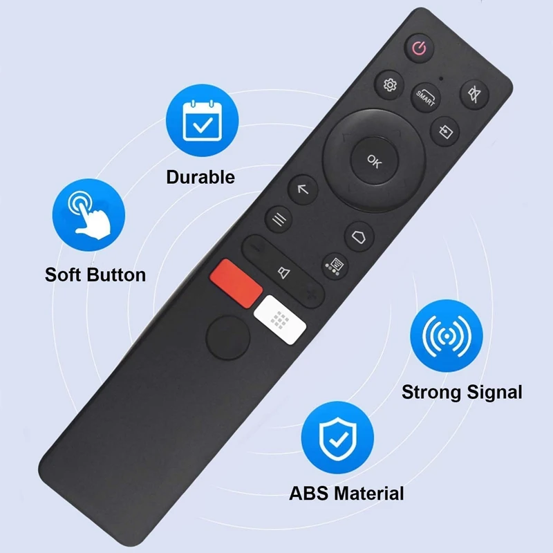 Замените пульт дистанционного управления RC890 для Casper Android TV Voice HG5000 50UG6000 работает