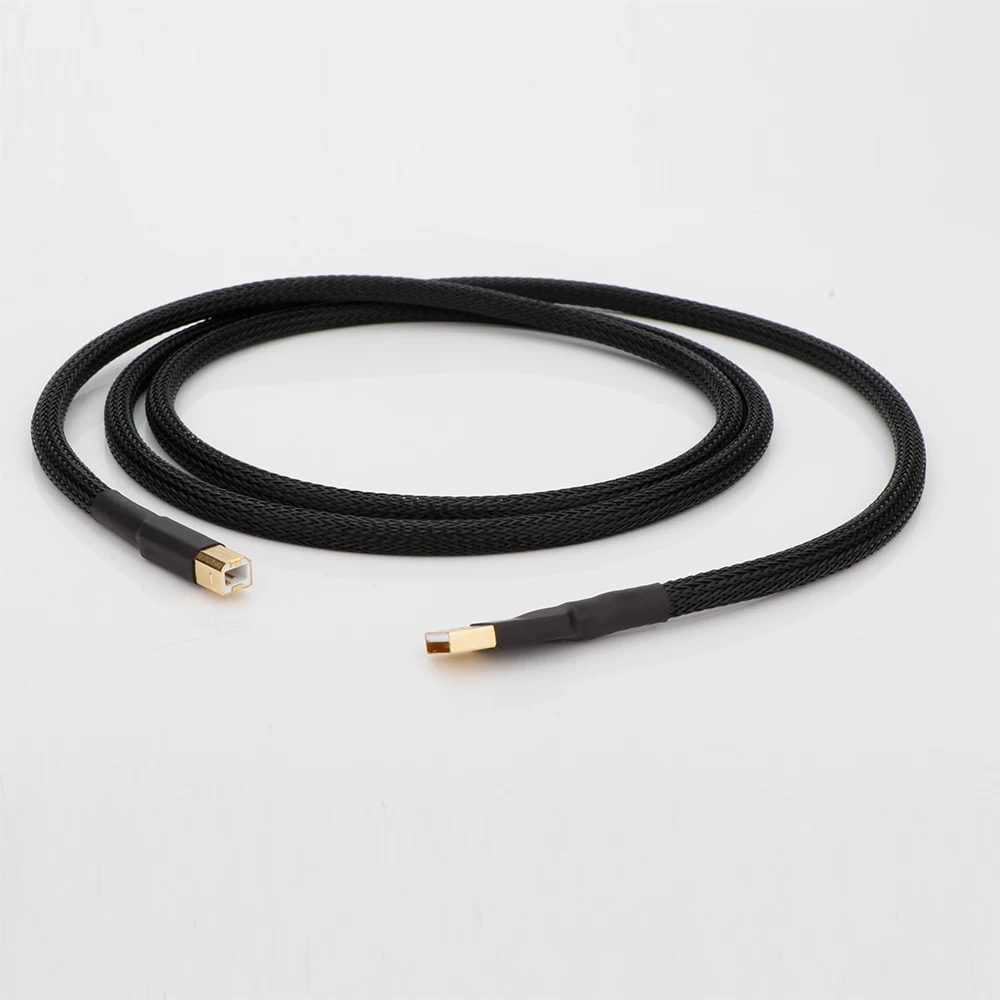 

Hifi High Quality USB Cable Type A to Type B Data line For DAC Decoder Sound Card Audio 2.0 Cable DAC Data Lines