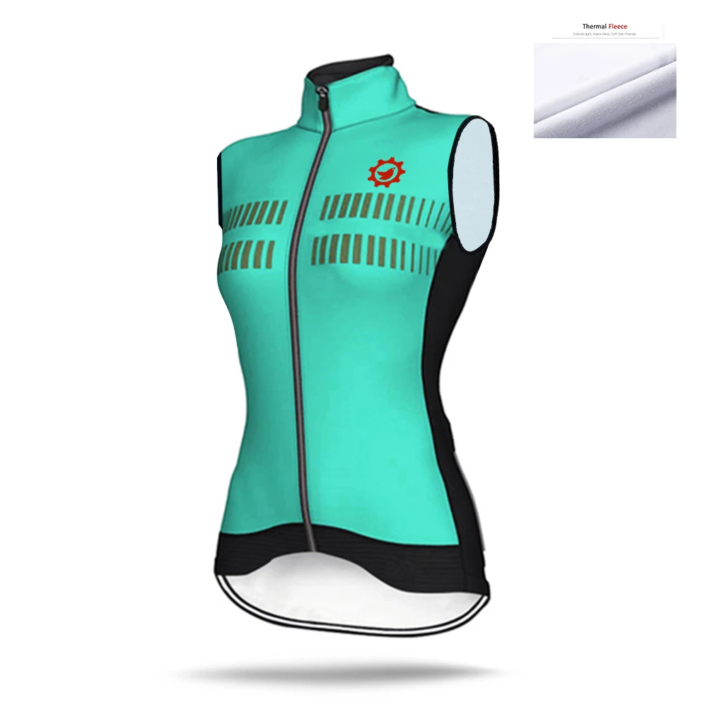 Кокосовая профессиональная команда теплая велосипедная Джерси жилет для
