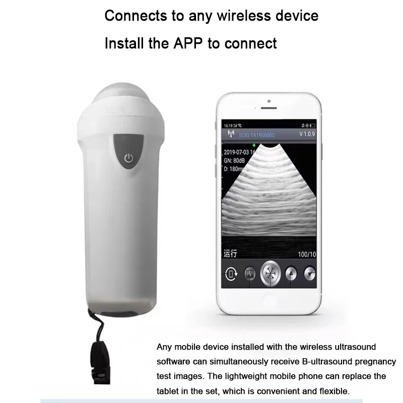 

Pig Sheep livestock Wireless Mechanical Veterinary Ultrasound Scanner Portable Pregnancy Test Handheld Ultrasound Machine