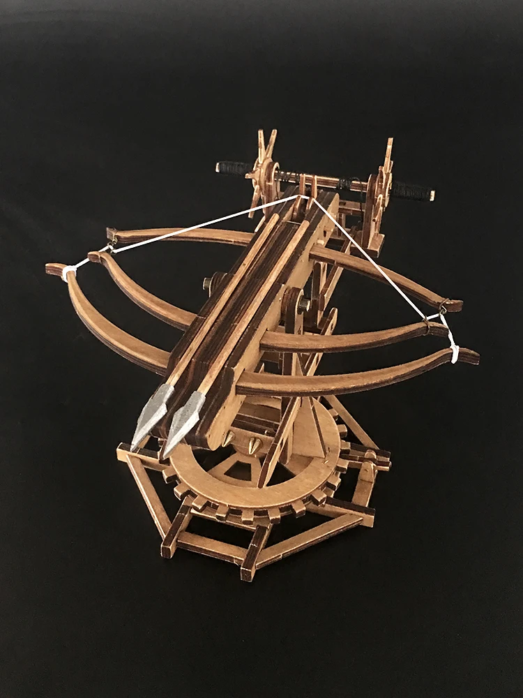 

Broken Bow Ancient Chariot Model Warring States Three Kingdoms Qin and Han Vintage Handmade DIY Wooden Decoration Crafts Gift