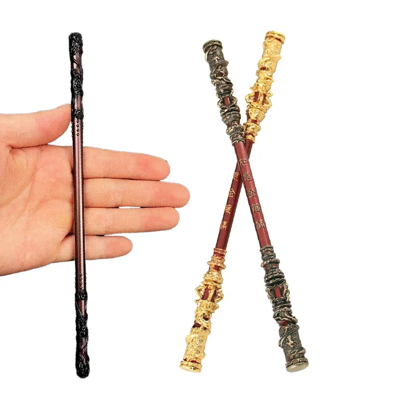 Фото Черная миф модель оружия Wukong игрушки Горячая игра черный миф Wukong Обезьяна Король бар Ruyi Jingu Bang металлическая модель коллекционные игрушки подарок №1