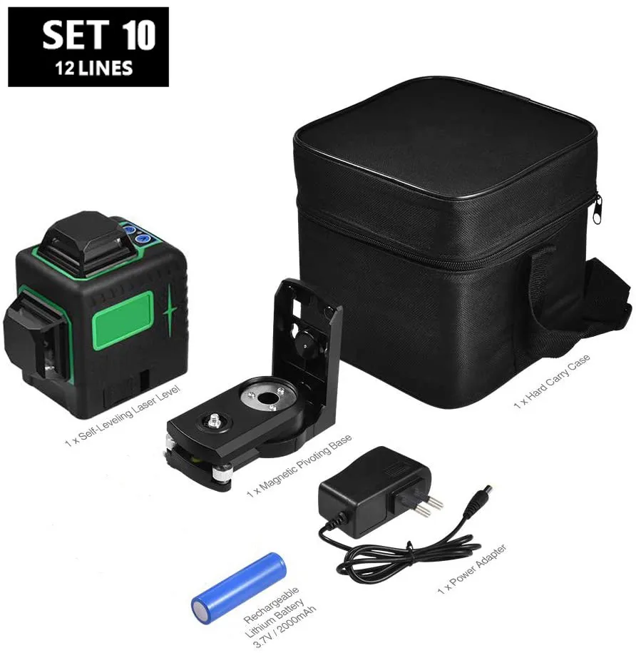 

Лазерный уровень Yi Long 12 линий зеленый