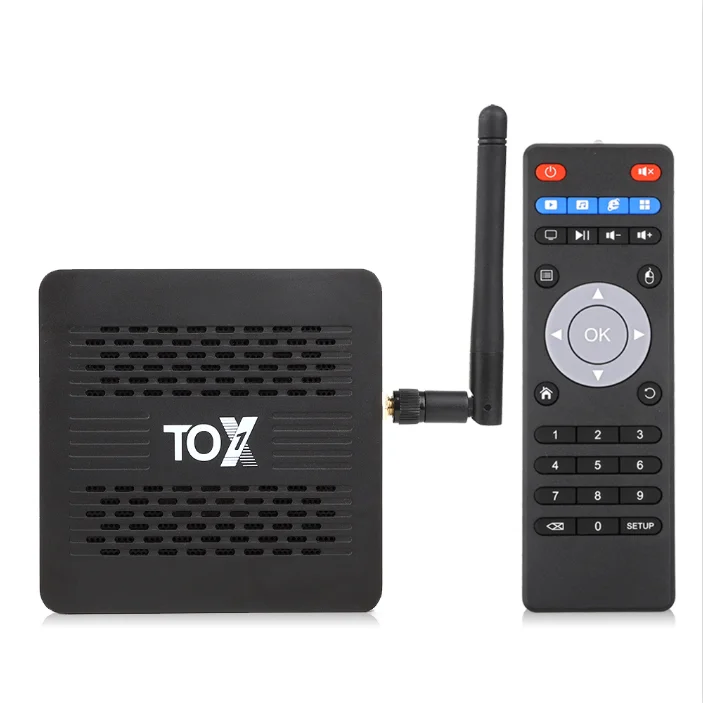 

ТВ-приставка TOX1 на Android 2022, 4 + 32 ГБ, Amlogic S905X3, 9,0 ГГц, Wi-Fi