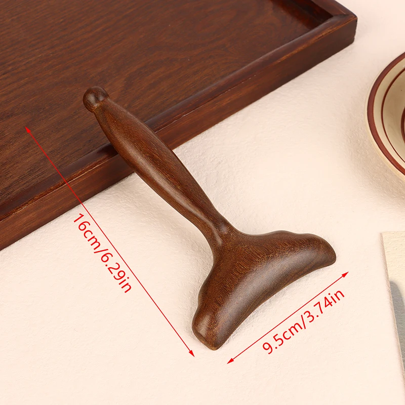 Сандаловое дерево рыбий хвост доска Гуаша для лица массажный меридиан режим