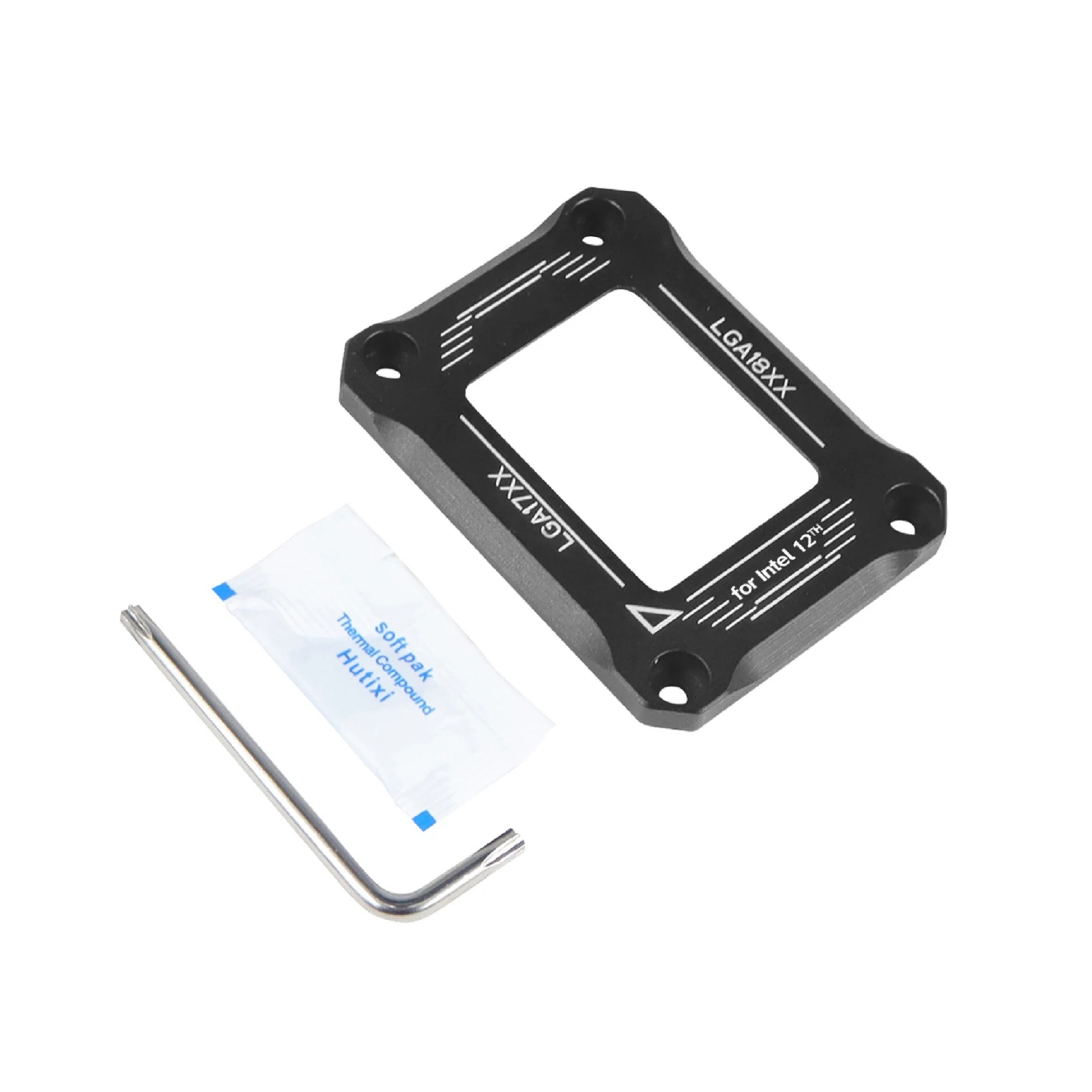 

LGA1700 CPU Anti-bending Frame For Intel 12th Generation CPU Fixed Lock Buckle Bracket CNC Aluminum CPU Protection Frame LGA1800