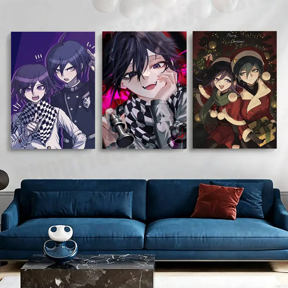 Фото Постер Kokichi Oma S-Shuichi D-Danganronpa для печати на стене, для гостиной, спальни, офиса, украшения дома, подарок №2