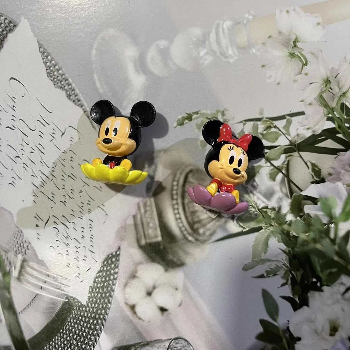 

20 шт./партия, Мини-куклы из мультфильма «Микки и Минни»