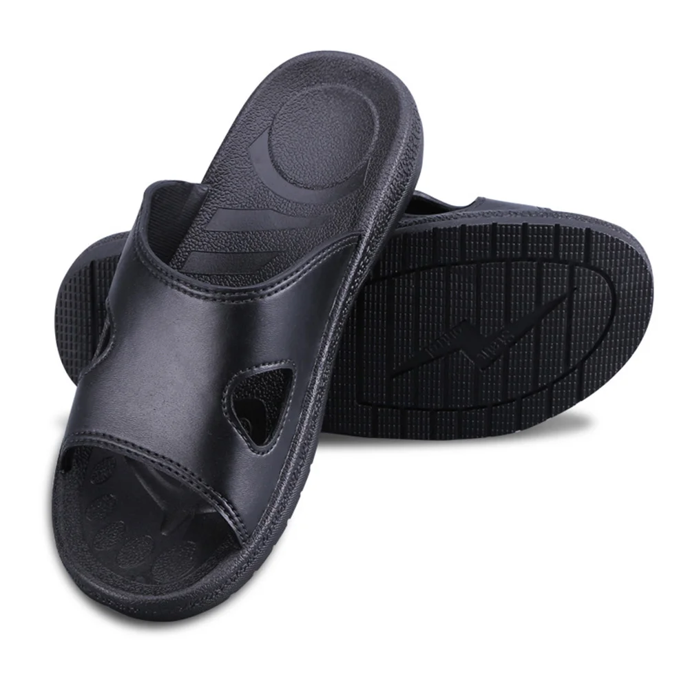 

Антистатические тапочки, чистые пылезащитные тапочки, чистая рабочая обувь для мужчин и женщин (низ из ПУ, 36 ярдов, черный)