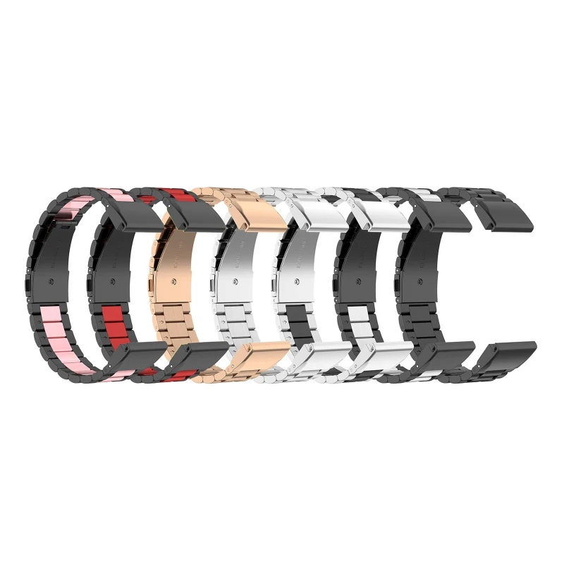 

Stainless Steel Strap for Garmin Fenix 7/S/X 20mm/22mm/26mm Waterproof Bracelet Durable Smartwatch Band Watch Wristband