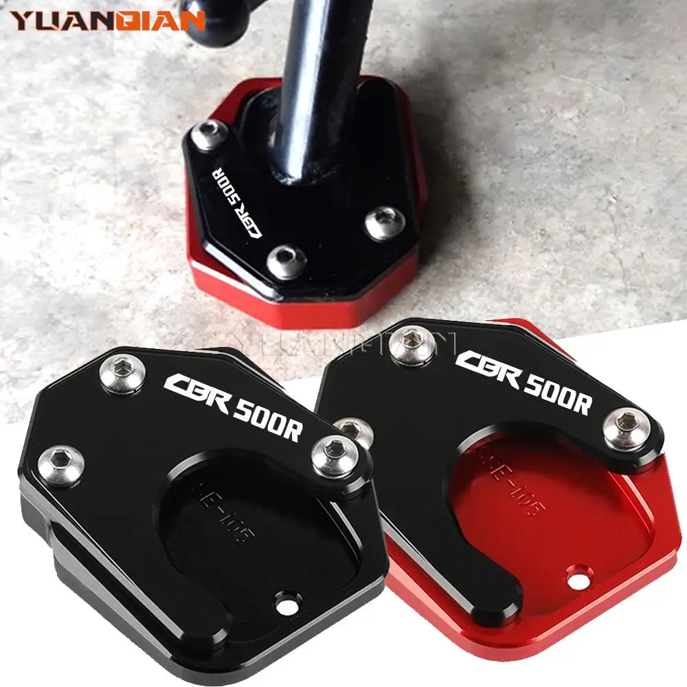 

For Honda CBR500R CBR 500R 2013- 2021 2022 2023 2019 2018 Motorcycle Side Stand Enlarger Kickstand Enlarge Plate Extension Pad