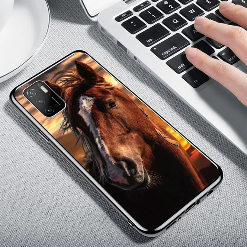 Фото Чехол для телефона Horse Great Beauty Galloping для Xiaomi Poco X6 X5 X4 X3 Nfc F6 F5 Pro F4 Gt F3 F2 F1 M5S M4 M3 с персонализированным принтом Co №5