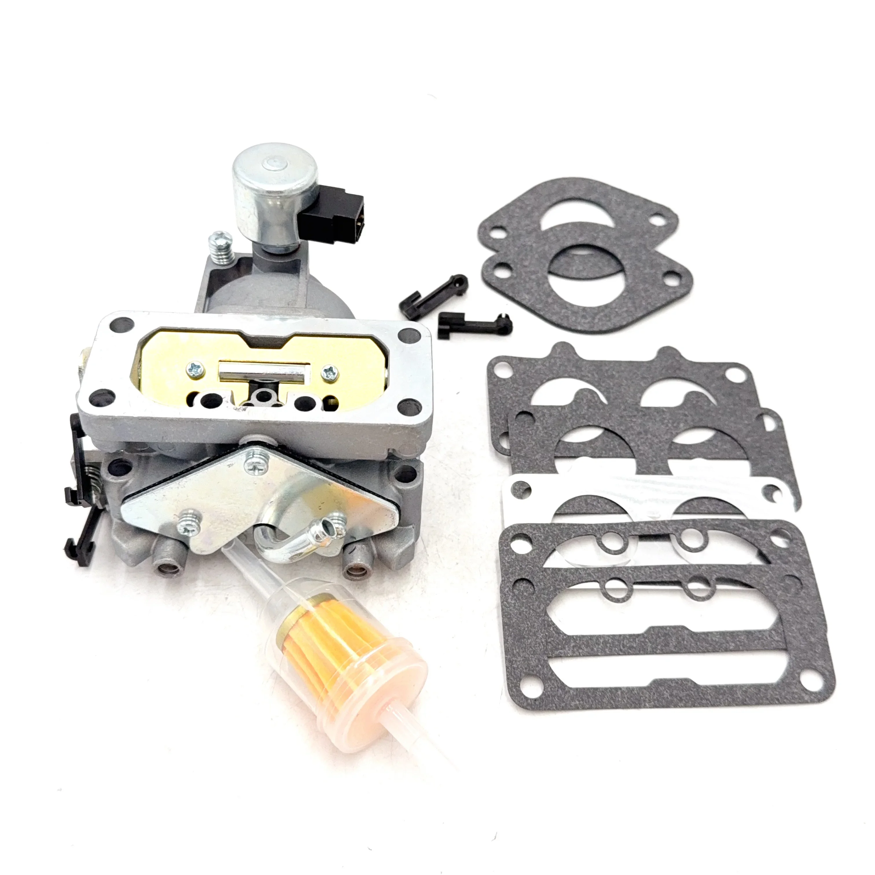 Фото Новый высококачественный карбюратор, подходит для Kawasaki Nikki FH661V FH721V FH680V 22HP 15004-0760 15004-1008 №1