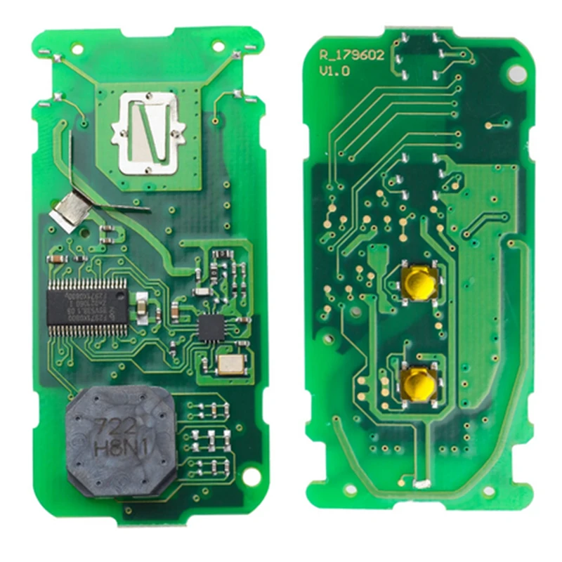 

DIYKEY ОРИГИНАЛЬНЫЙ OEM дистанционный смарт-ключ без ключа, 2 кнопки, 433 МГц ID47 для Mitsubishi L200 Montero 2015-2020 GHR-M004 GHR-M003