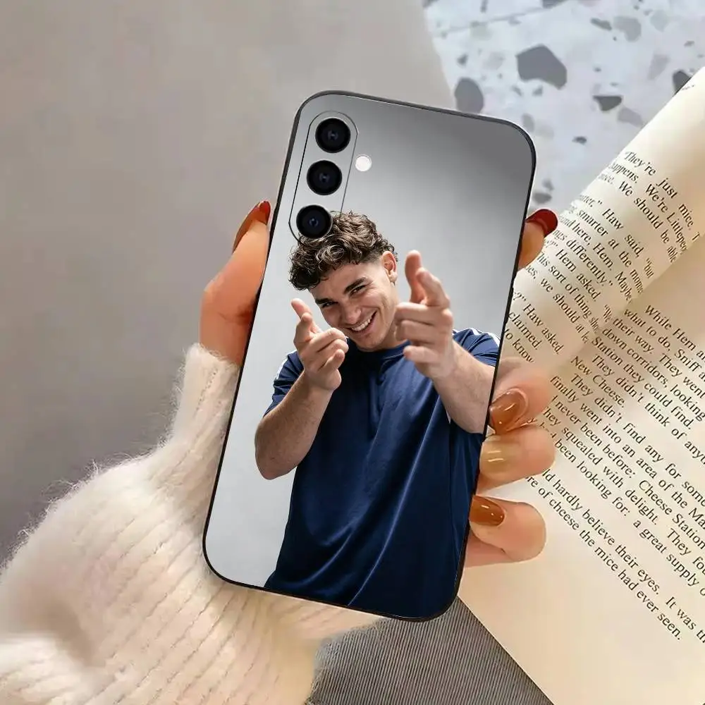Фото Чехол для телефона Box Killer Julian Alvarez-z из черного мягкого силикона для Samsung Galaxy A71 A72 A73 A51 и других смежающих моделей №3