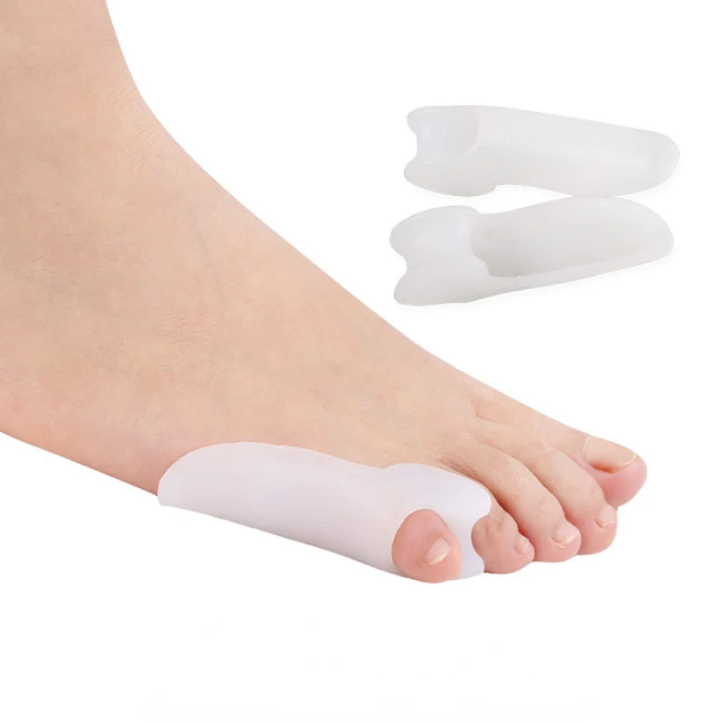 

1pair Soft Little Toe SEBS Foot Thumb Valgus Divider Hallux Valgus Orthotic Foot Bone Orthotic Toe Separator Feet Care Tool