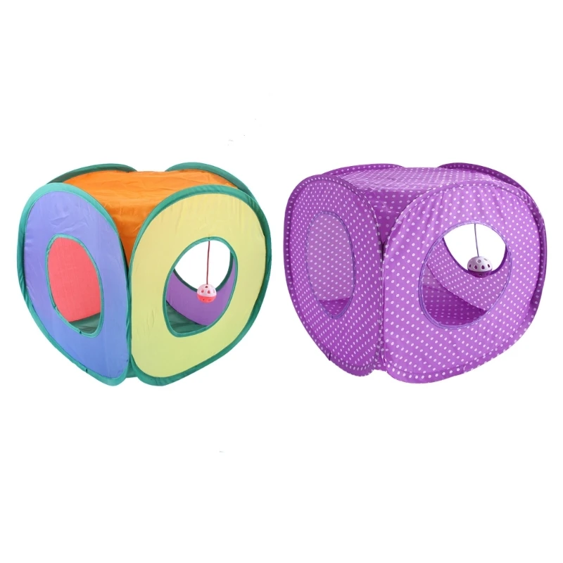 

15 шт., набор игрушек для кошек с туннелем и Кошачьей Мятой