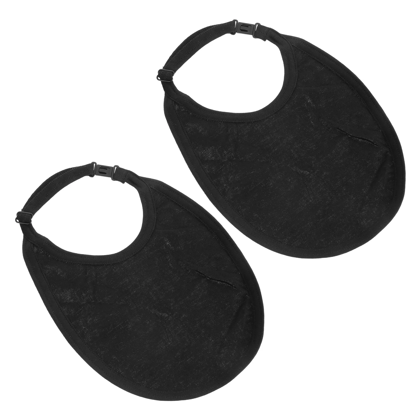 

2 Pcs Gas Cut Cover Black Chokers Neck Proof Shield Collar Trachea Incision Protector Cotton Shower Stoma Protector Travel