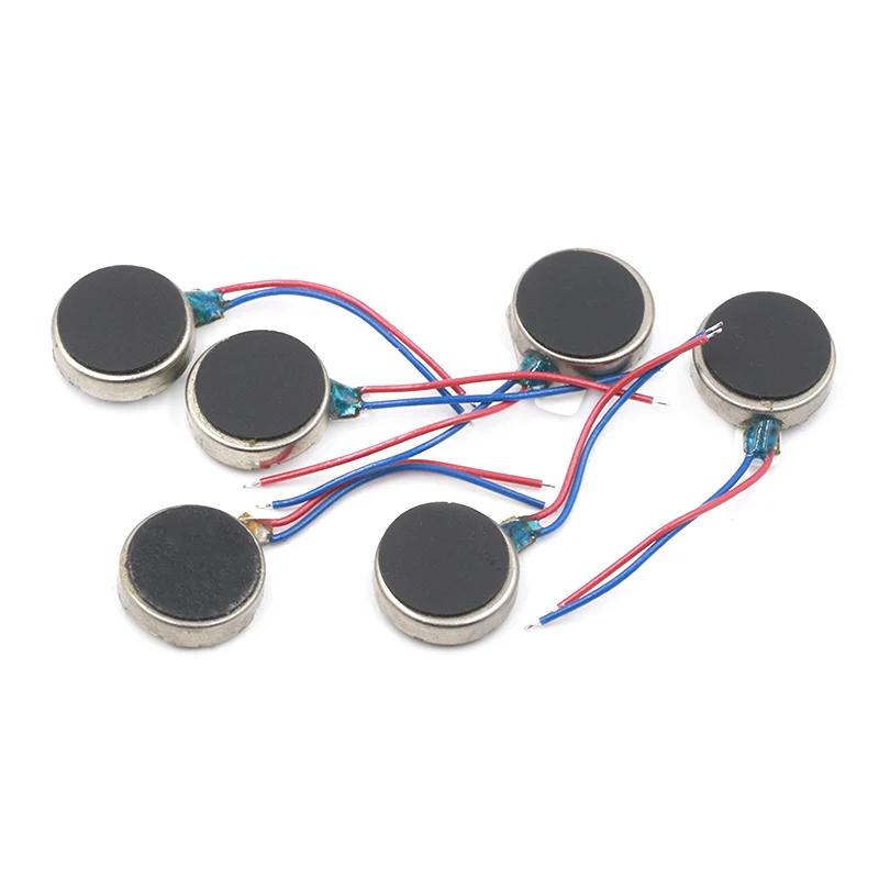 10x DC 3V 70mA 12000 RPM для телефона монета плоская Вибрация двигателя двигатель G08 Прямая