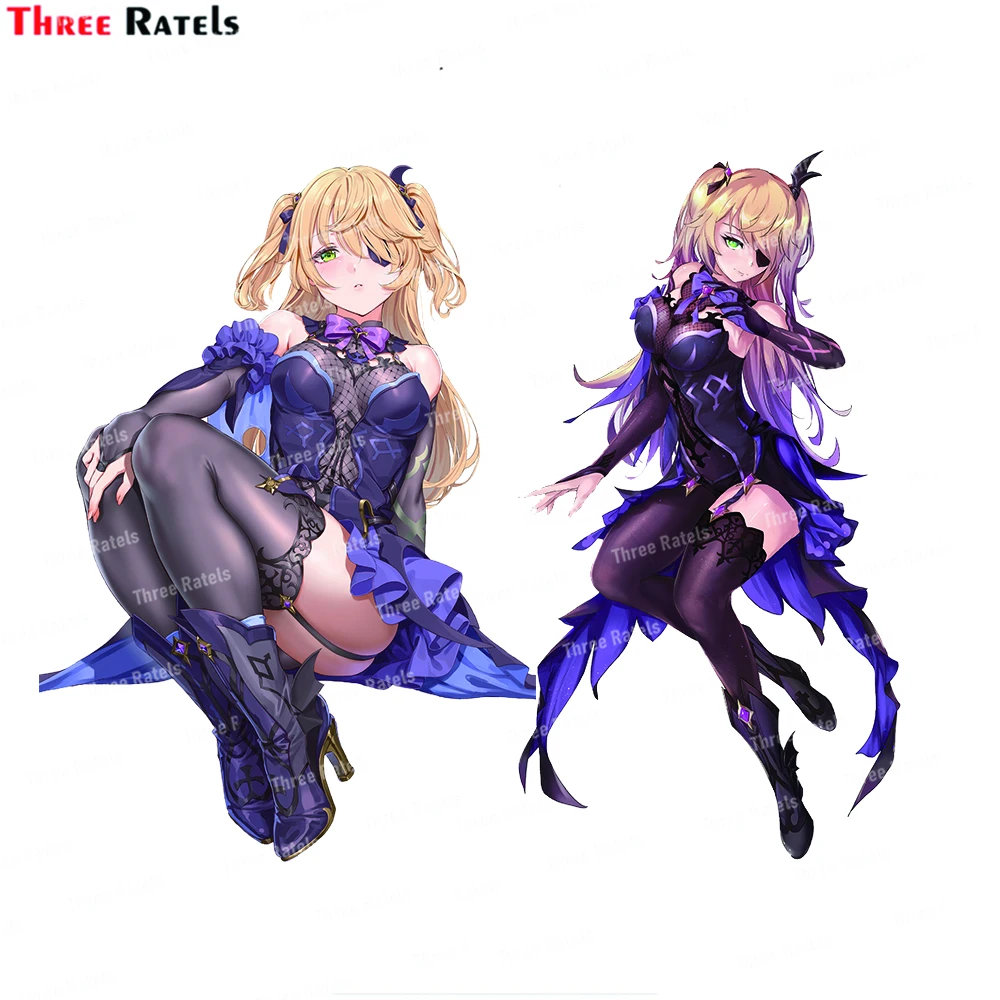 

Персонализированные креативные наклейки и наклейки Three Ratels J123 Fischl Genshin Impact