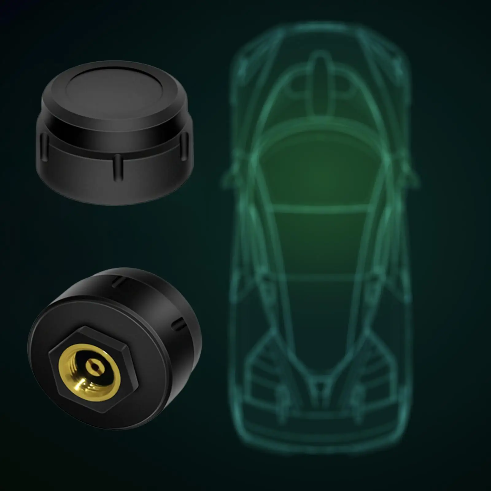 Система контроля давления в шинах мотоцикла 2 шт./компл. Bluetooth датчик TPMS монитор