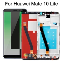 for huawei mate10 lite lcd display touch screen for huawei nova 2i lcd screen rne l21 replacement parts