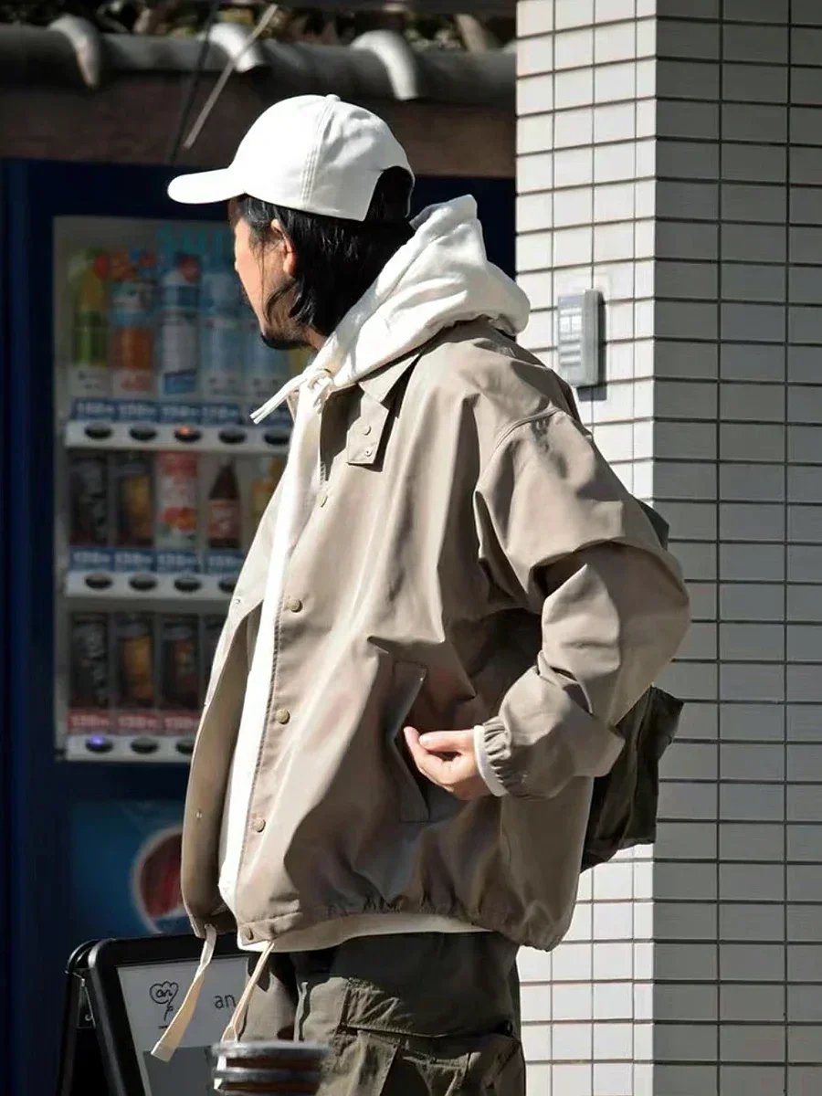NANAMICA японская винтажная функциональная водонепроницаемая куртка свободного