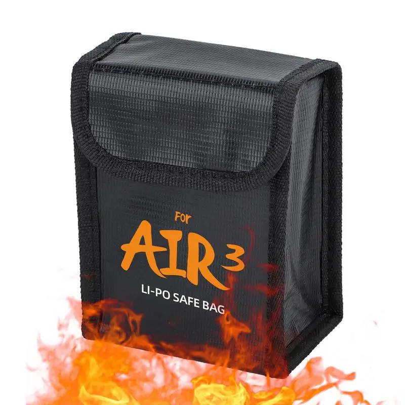 

For DJI avic Mini 3 Pro Accessories S unnylife AIR 3 Lipo Battery Fireproof Bag Lithium Battery Safe Bag Pouch Protective Case