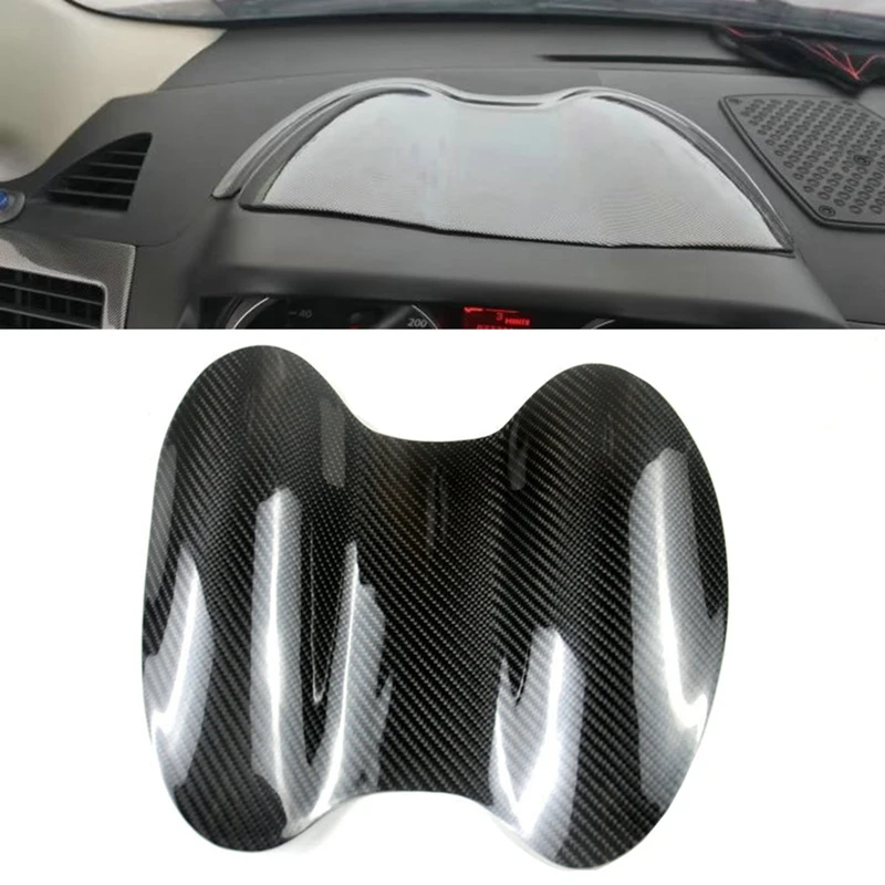 

Real Carbon Fiber Tachometer Cover Tachometer Cover Replacement Accessories For Mitsubishi Lancer EVO X 10 2008-2016