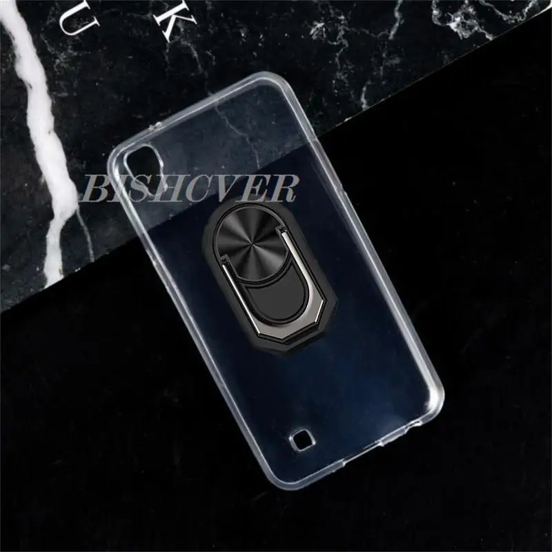 Для LG X Power K210 K450 K220 K220DS k220y k220 F750K задний кольцевой держатель кронштейн для смартфона из мягкого ТПУ силикона чехол