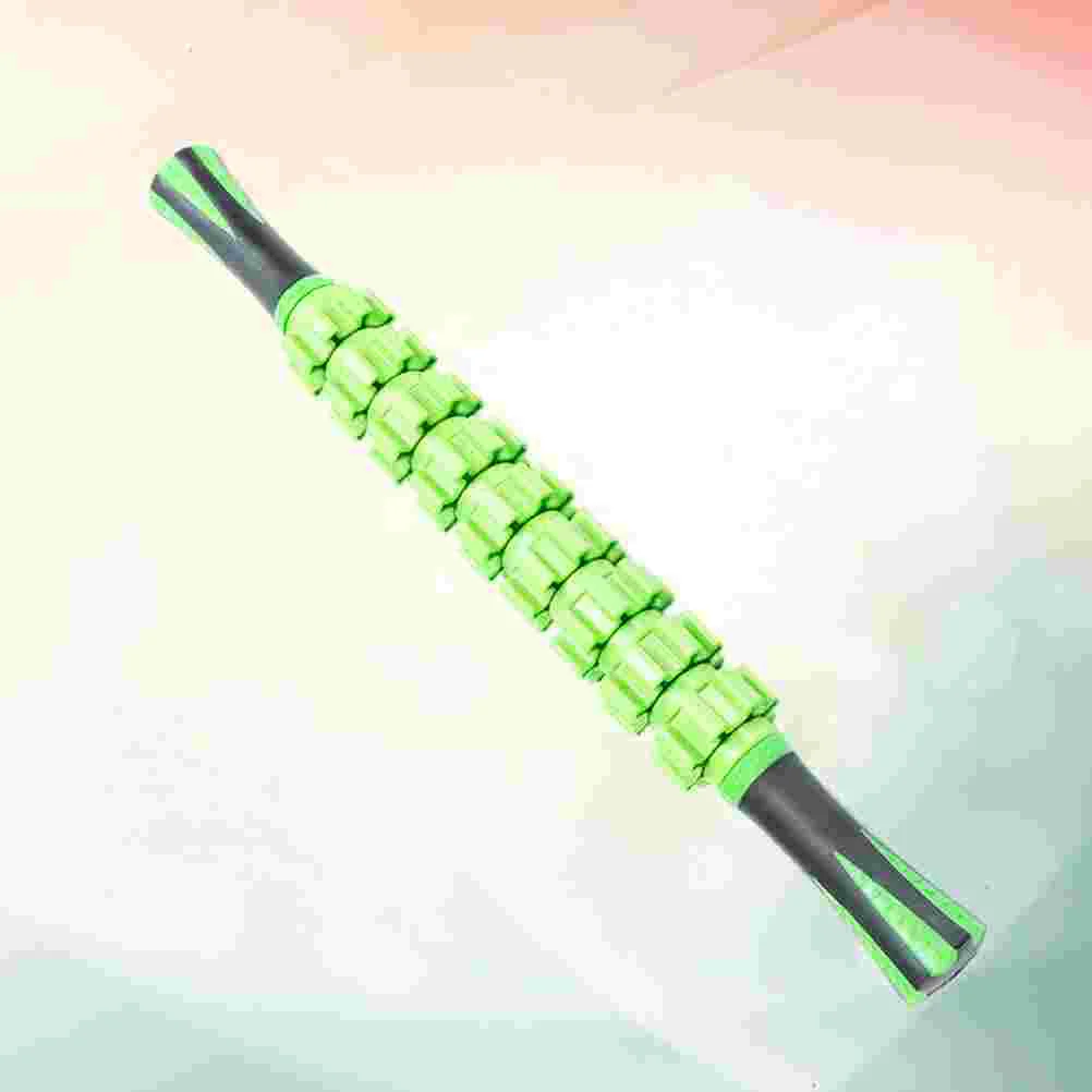 

Muscle Roller Stick Body Massager Soreness Cramping Pain and Tightness Relief Helps Legs and Back Recovery Tools (Green)