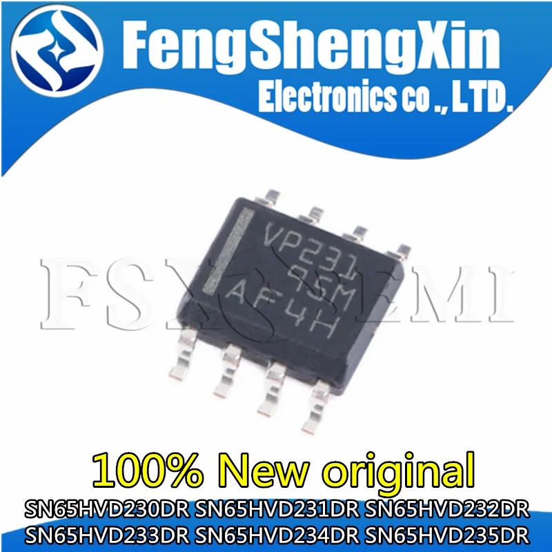 

10pcs SN65HVD230DR SN65HVD231DR SN65HVD232DR SN65HVD233DR SN65HVD234DR SN65HVD235DR SOP8 VP230 VP231 VP232 VP233 VP234 VP235