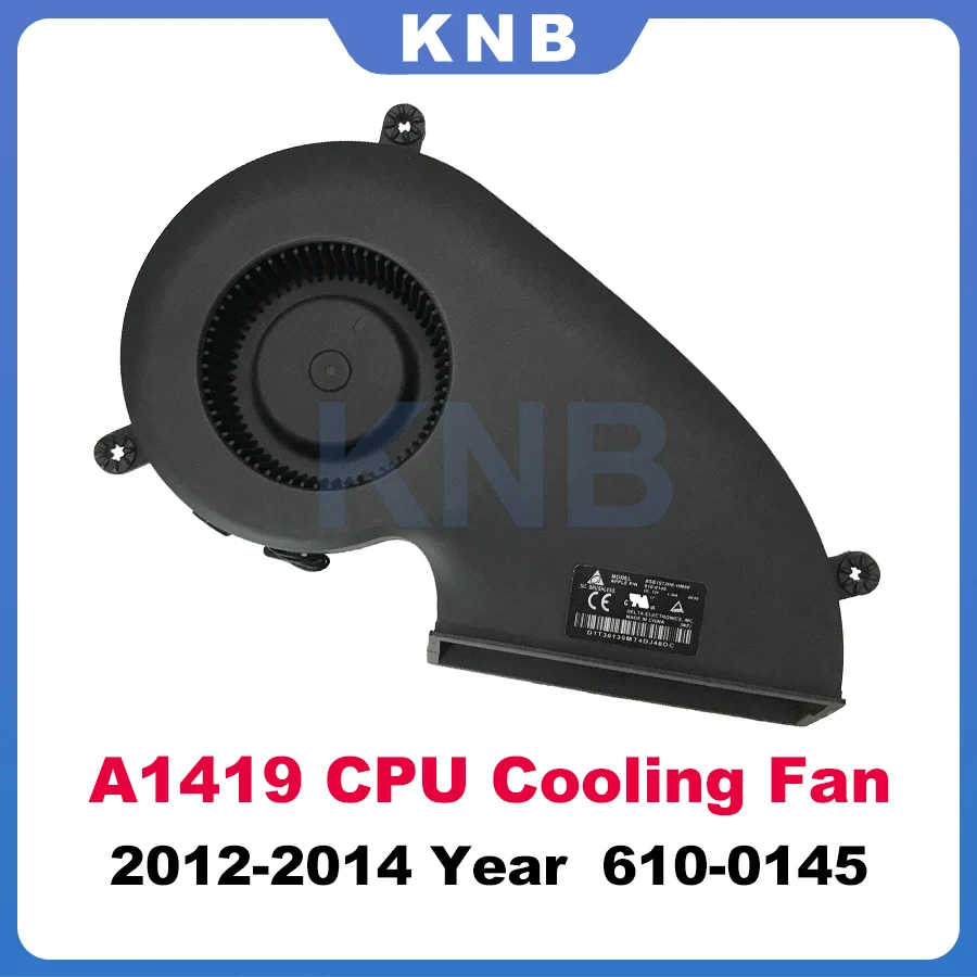 Охлаждающий вентилятор для ноутбука 12 В Φ Apple iMac 27 дюймов A1419 ЦП 610-0145 конец 2012 2013 2014