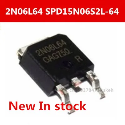 

Original 5pcs/ 2N06L64 SPD15N06S2L-64 TO-252 55V 19A