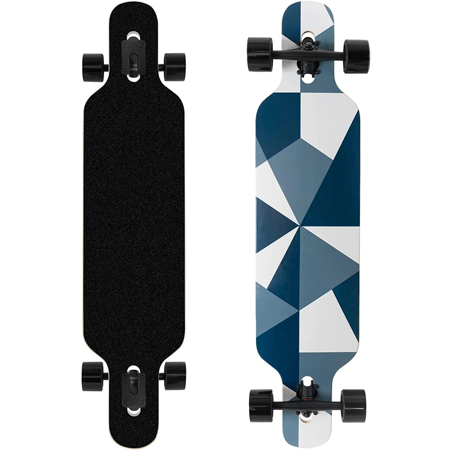 

Nattork Longboards Skateboard 41 x 9 Inch for Adults Teenagers and Kids, Equipped Long Board Deck 8 Ply Canadian Maple