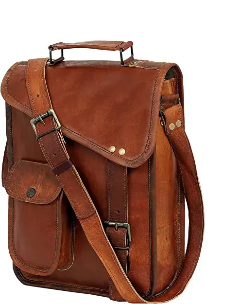

waterproof durable 【Waterproof Durable 18" Office Laptop Messenger Satchel Tablet Bag Briefcase】