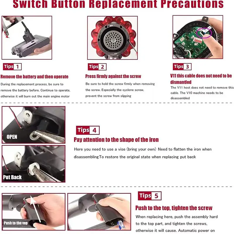 Материнская плата для пылесоса Dyson V11 SV14 SV15