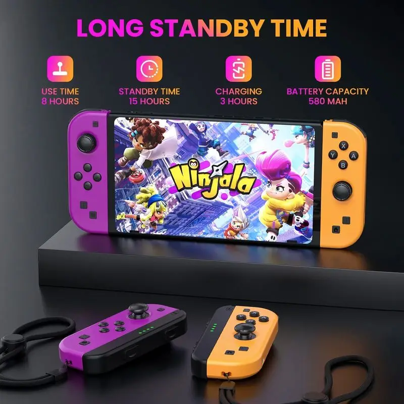 Геймпад Joycons для Nintendo Switch//Lite/Oled/Ios/Android беспроводной Bluetooth-контроллер джойстик с