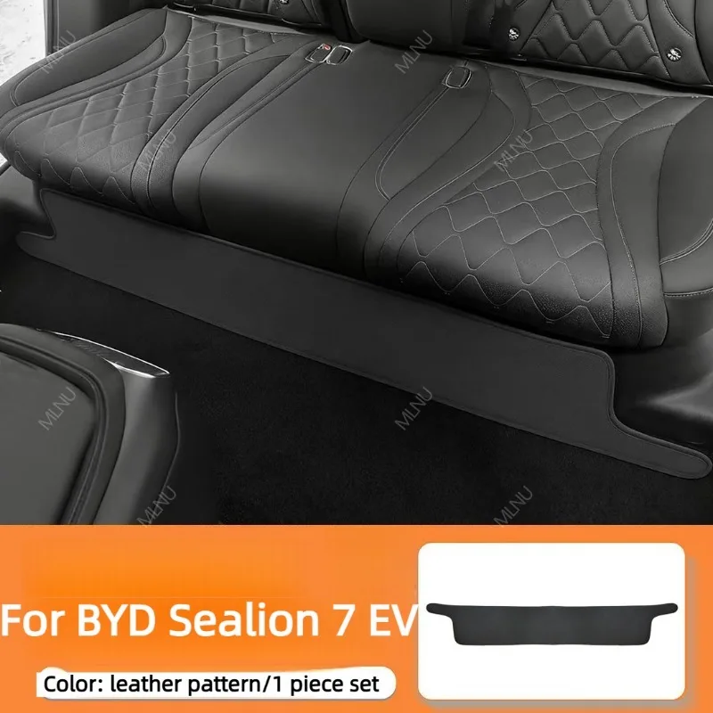 Фото Защита задних сидений от грязи и царапин для BYD Sealion 7 EV 2026/2025, аксессуары, водонепроницаемая, грязеотталкивающая, амортизирующая, шумопоглощающая, 2024 №1