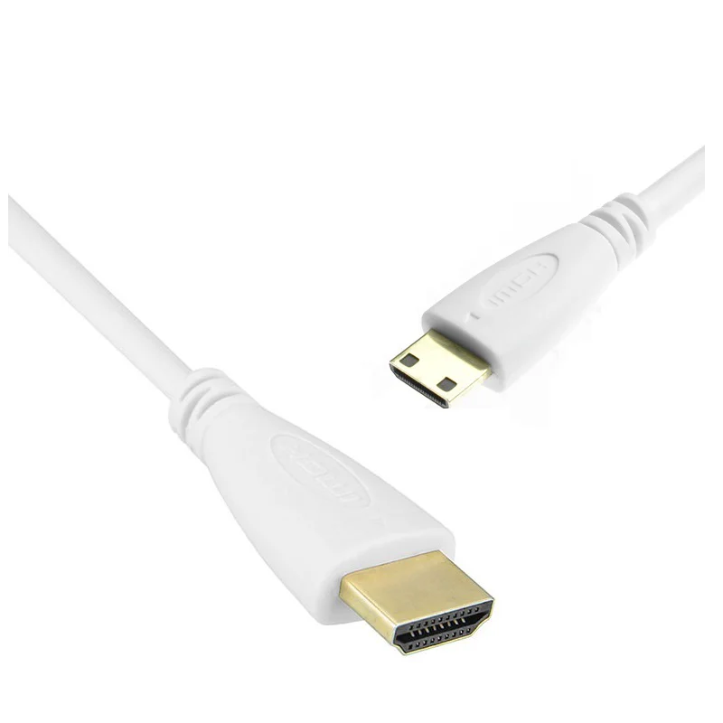Mini HDMI-совместимый с Hd tv кабель 1080p 3D позолоченный штекер высокоскоростной адаптер для монитора камеры проектора телевизора 1 м, 1,5 м, 2 м, 3 м, 5 м