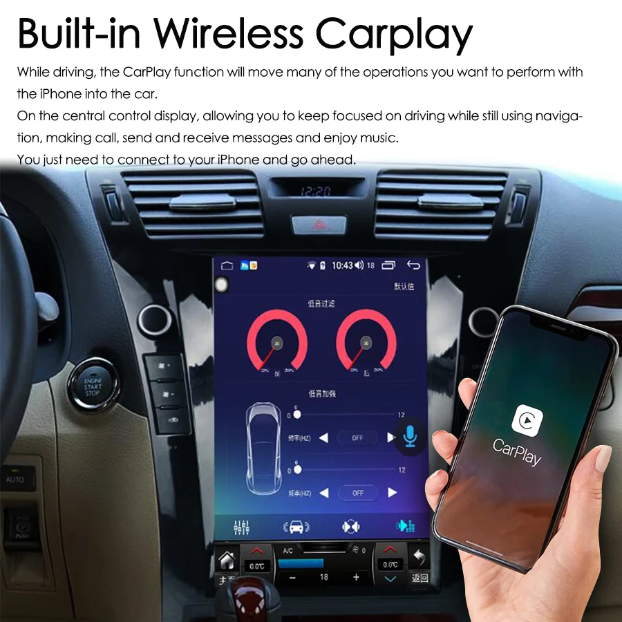 Автомобильный стерео видеоплеер 12 1 дюйма для LEXUS LS460 2004-2009 Android Тесла стиль