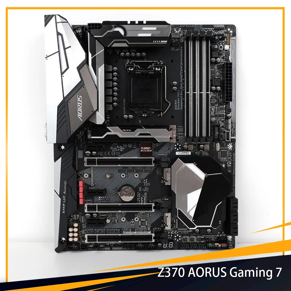

GA Z370 AORUS Gaming 7 For Gigabyte LGA 1151 Z370 64GB PCI-E 3.0 ATX DDR4 Desktop Motherboard High Quality Fast Ship