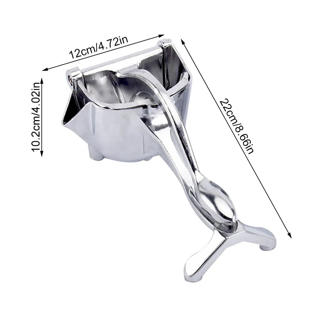 

Aluminum Alloy Squeezer Corrosion Resistant Juicer Manual Kitchen Extractor Tool