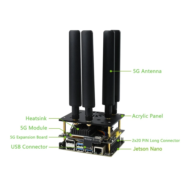 Плата расширения для Jetson Nano 5G/4G/3G