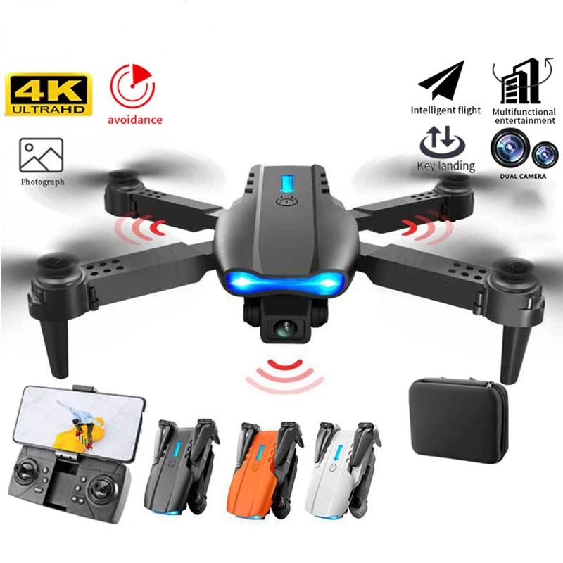

Мини-Дрон 4K двойная камера HD широкоугольная камера Wi-Fi FPV