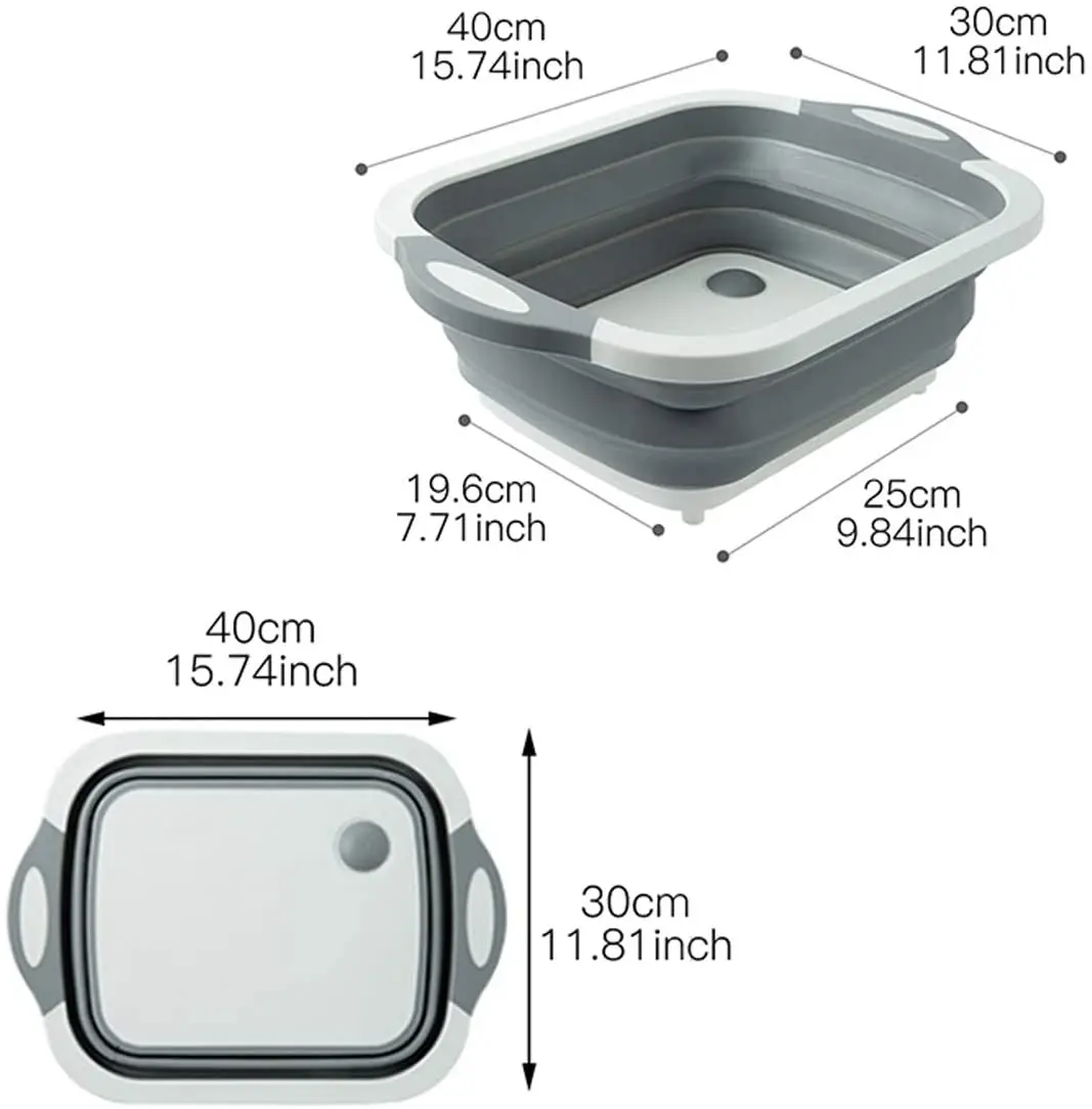 Household Folding Wash Basin Portable Sink Foot Bucket Washbasin Plastic Foldable Travel Outdoor Camp Basins |