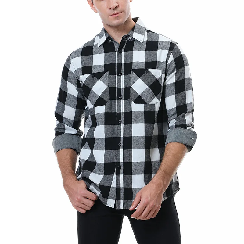 

2022The New Shirts for Men Ropa Hombre Camisas De Hombre Blusas Chemise Homme Masculina Casual Vintage Four Seasons Men Clothing