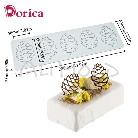 Силиконовая форма для торта Dorica