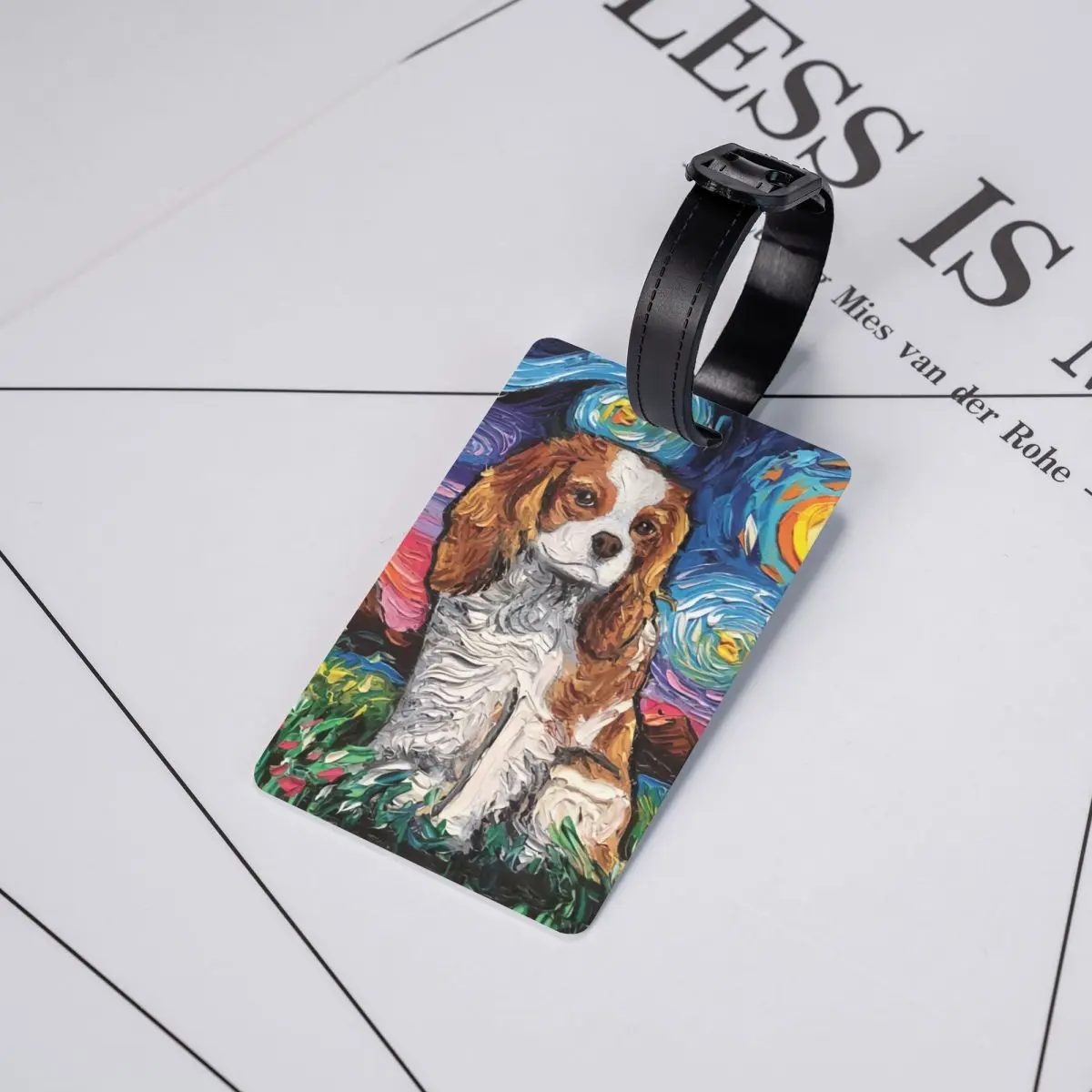 Пользовательские кавалер-кинг-чарльз-спаниель портреты для домашних животных